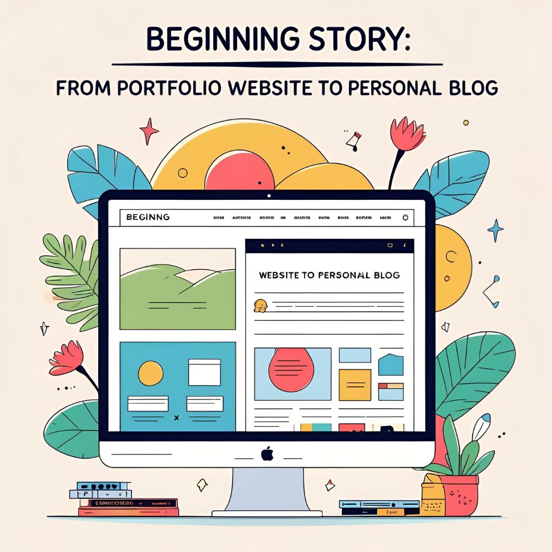 Cerita Awal Dari Website Portofolio ke Blog Pribadi
